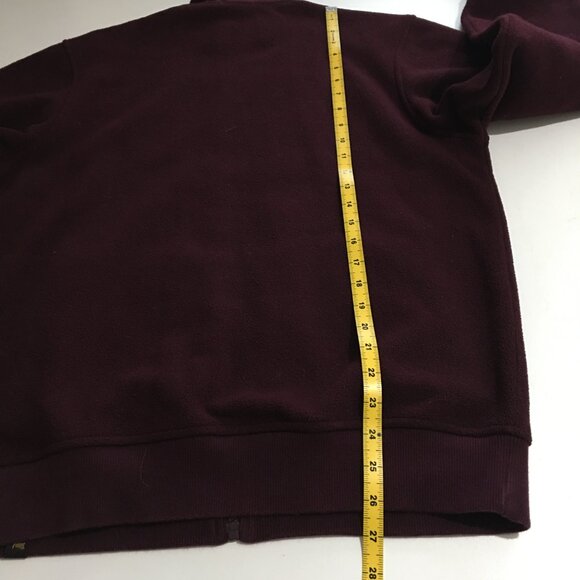 Harry Potter Gryffindor Zip Up Fleece Jacket Patch Logo Bossini Medium - Picture 9 of 9